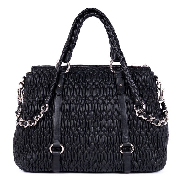 Miu Miu Cloquet Nappa Shopping Tote - Picture 5 of 11